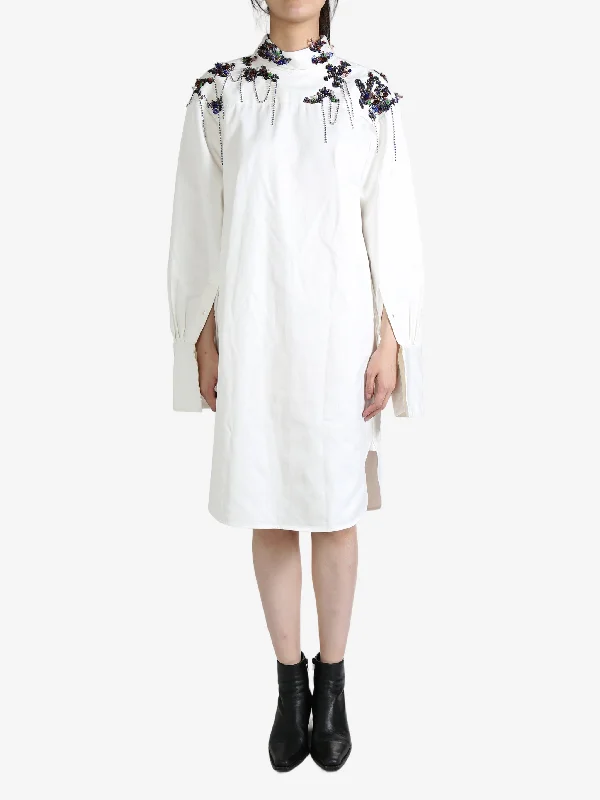 DRIES VAN NOTEN - Women Embroidered Dress Tunics Luxurious premium