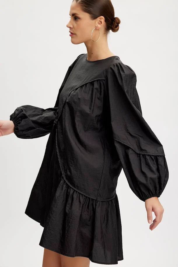 HelsaGZ Dress - Black Tunics Summer linen