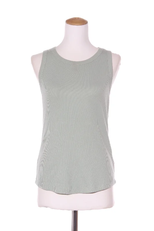 JUST JEANS - Sage rib knit tank! 12 vibrant tank top