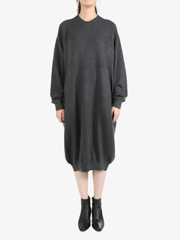 FRENCKENBERGER - Women Mono Balloon Dress Boat Neckline Classic
