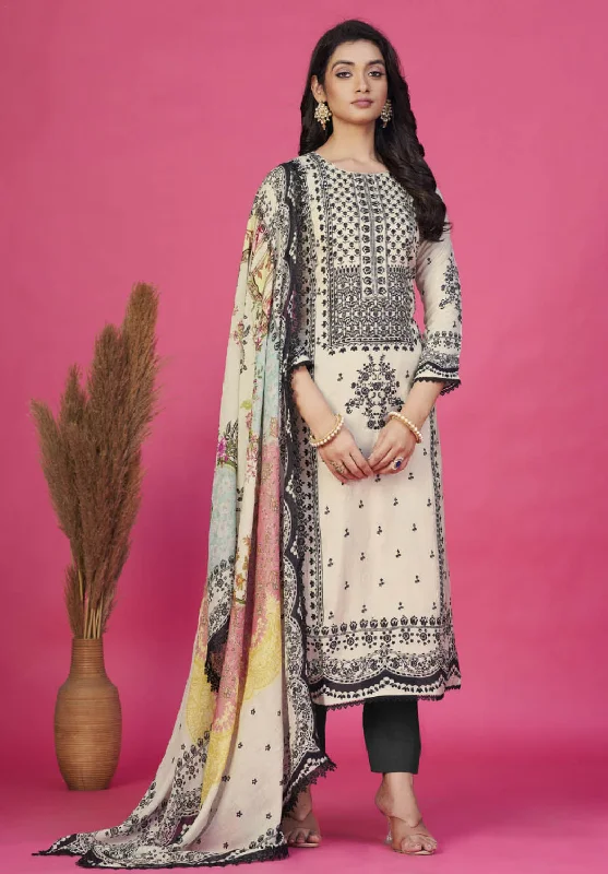 Ibiza Latest Pashmina Winter Suit Dress Material for Women Tunics Leisure comfortable