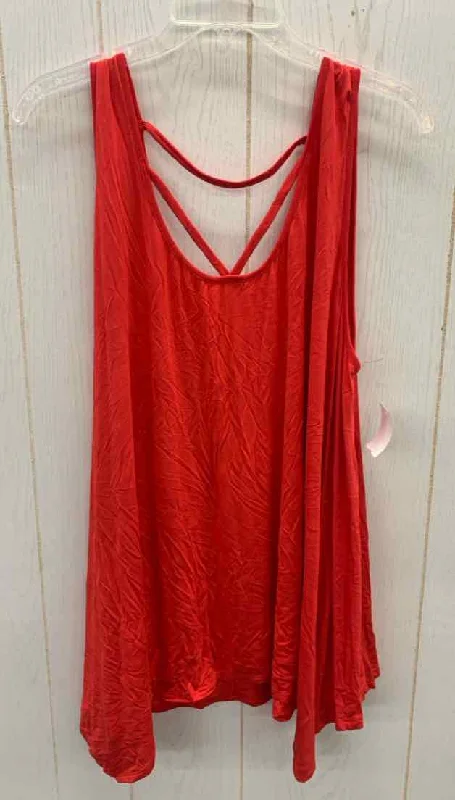 Good Luck Gem Red Womens Size 2X Tank Top sexy tank top