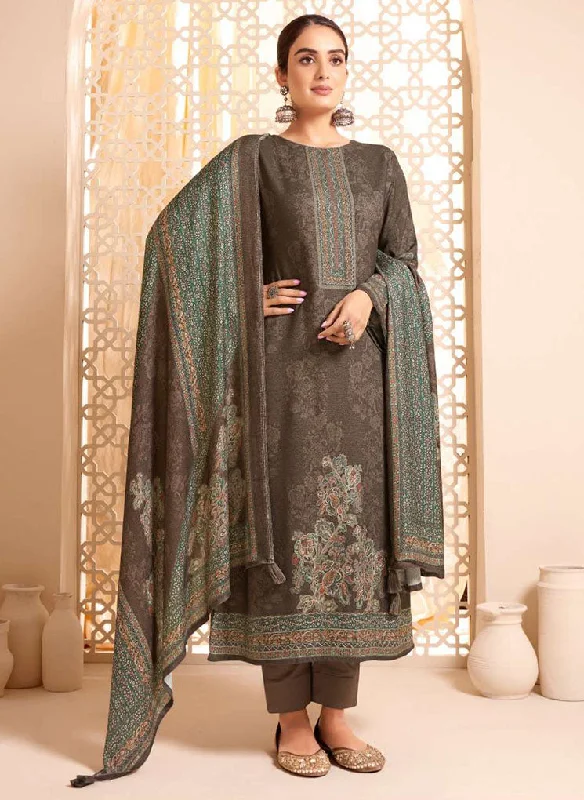 Unstitched Pashmina Winter Salwar Suit Dress Materials for Women Tunics Versatile all-occasion