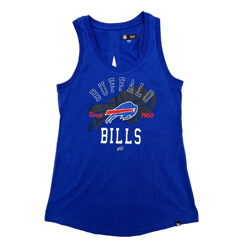 Women's New Era Bills Royal Since 1960 Tank Top lounge tank top