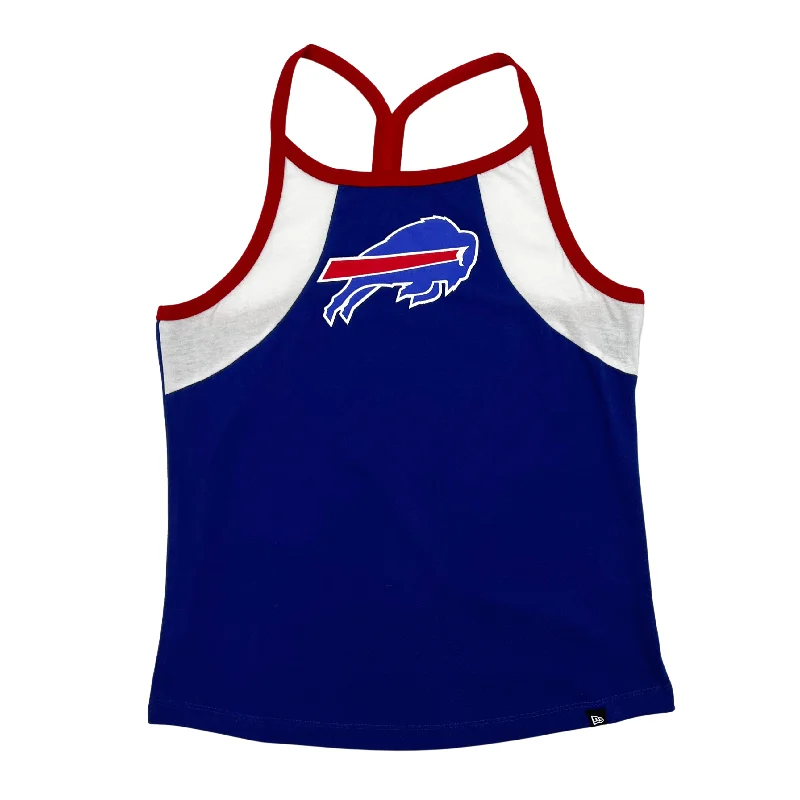 Women's New Era Bills Royal Racerback Tank Top workout tank top