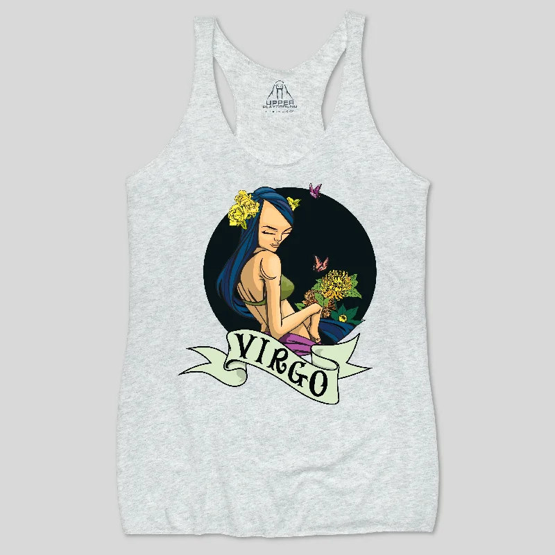 VIRGO BY SAM FLORES  WOMEN'S RACERBACK TANK flowy tank top