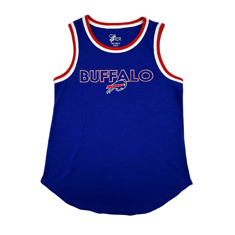 Women's Buffalo Bills 4Her Royal Tank Top neon tank top