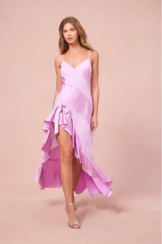 Mallee Satin Asymmetrical Dress Tunics Top rated