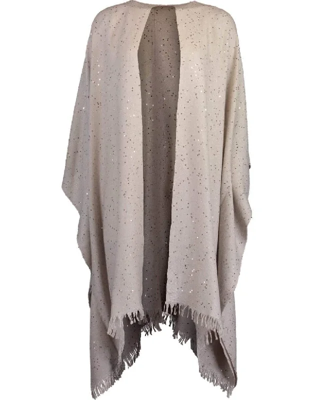 Stone Cashmere Silk Paillette Shawl Fashionable Silk Shawl Wrap