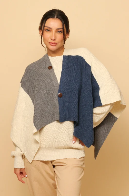 Women's Allergy-Free Two-Way Shawl Trendy Knitted Shawl Wrap