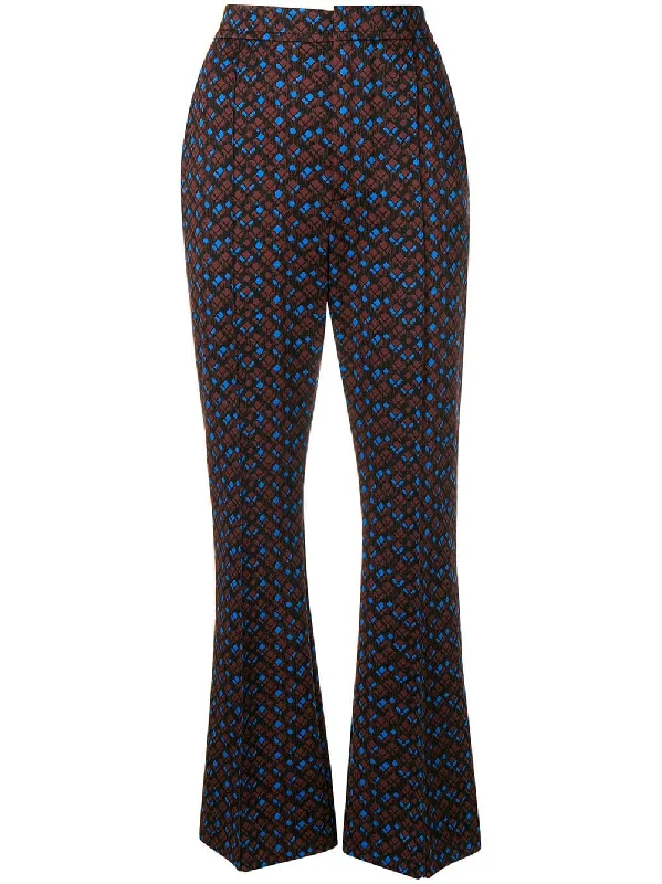 high rise flared trousers Trousers Recommended Stylist