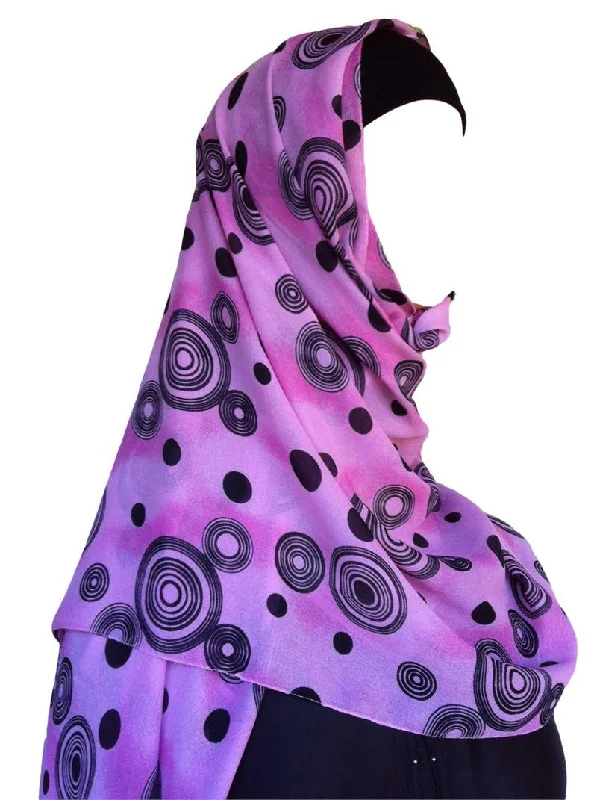 Elegant Shawls with Circular patterns from Dubai Trendy Knitted Shawl Wrap