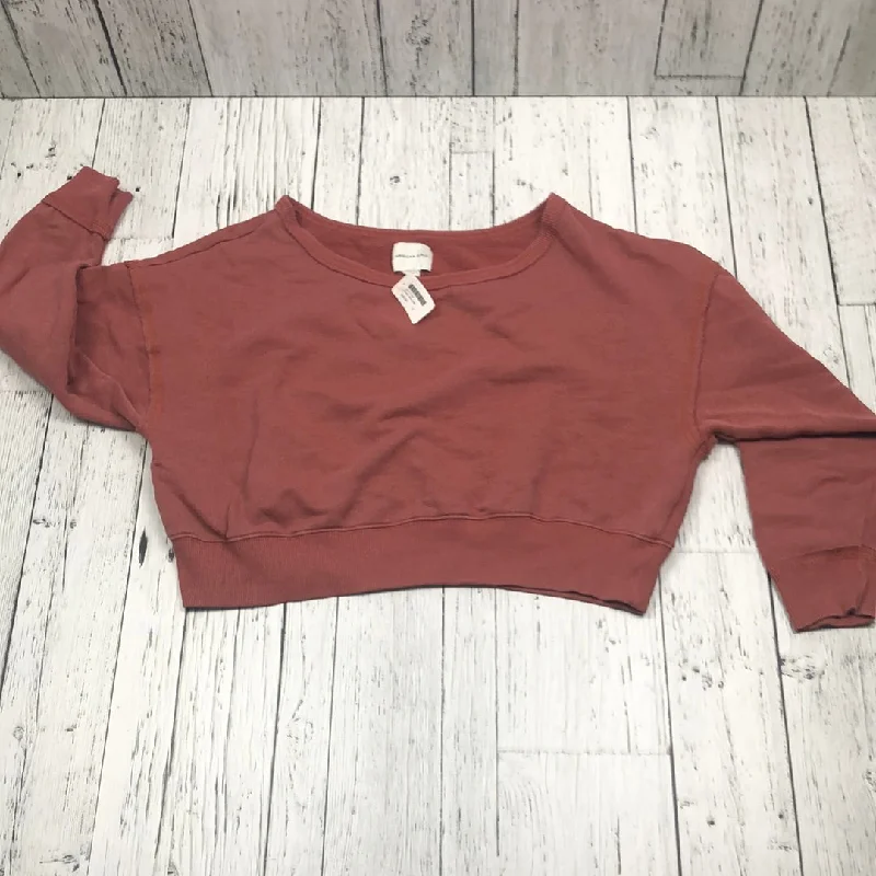 American Eagle red sweater - Hers XS Silk Blend Satin Velvet