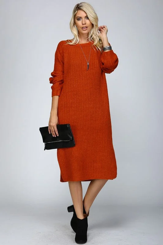 Chunky Ribbed Sweater Dress Rayon Fabric Velvet Fabric Corduroy Fabric