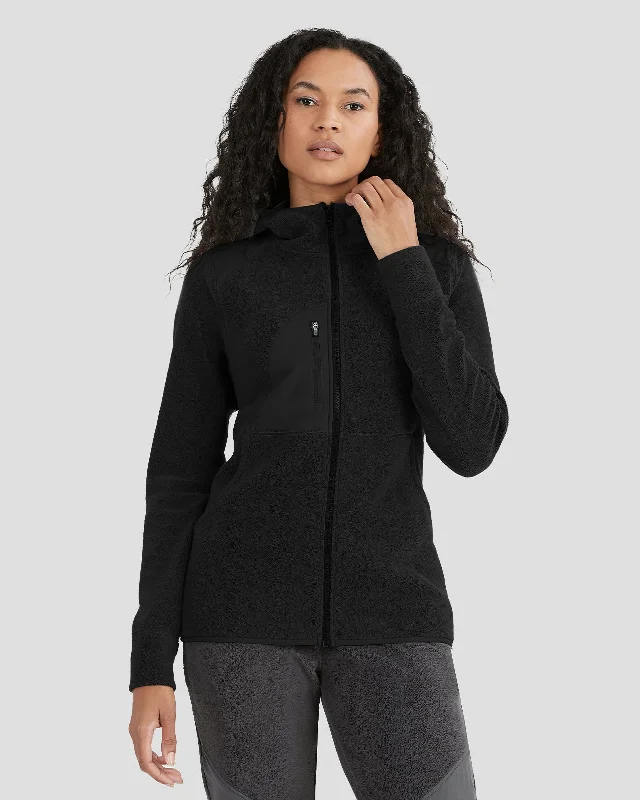 Women's C-Suite Mammoth Sherpa Fleece Mid-Layer Zipper Jacket Bomber Jacket Anorak Windbreaker Women's C-Suite Mammoth Sherpa Fleece Mid-Layer Zipper Jacket Bomber Jacket Anorak Windbreaker