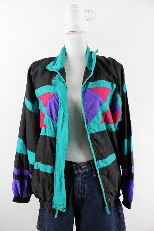 Vintage Slade Jacket (M) Fleece Fabric Down Fabric Feather Fabric