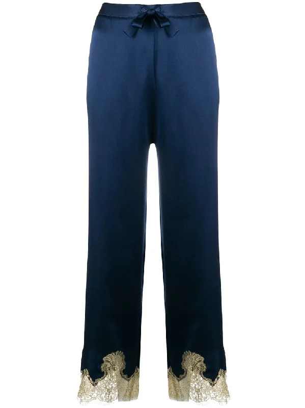 Gina pyjama style trousers Trousers sophisticated sleek