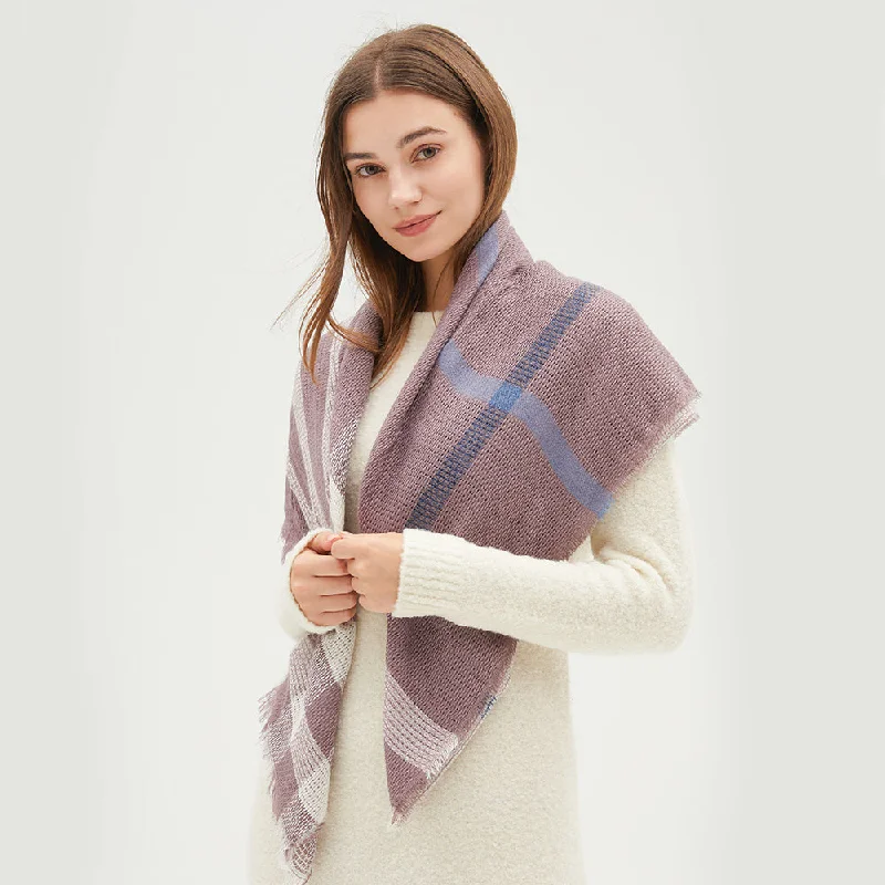 Women's Warm Scarf Cozy Shawl Soft Long Wrap for Fall and Winter Soft Cashmere Shawl Wrap