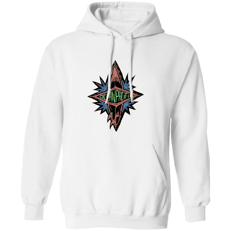 Trifin Neon Fleece Hoodie Hoodie with Hem Detail Decorative Unique