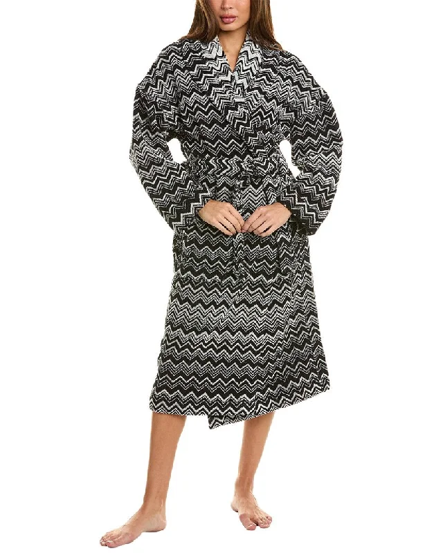 Missoni Home Keith Shawl Bathrobe Trendy Boho Style Shawl