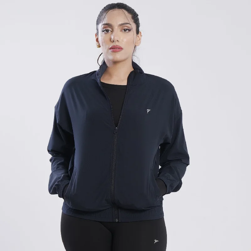 Tf-Navy Premium Women Running Jackets Collared Jacket Crew Neck Jacket Turtle Neck Jacket Tf-Navy Premium Women Running Jackets Collared Jacket Crew Neck Jacket Turtle Neck Jacket