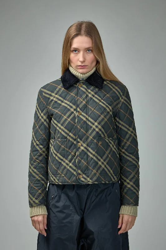 Cropped Check Quilted Barn Jacket V-Neck Jacket Boat Neck Jacket Square Neck Jacket Cropped Check Quilted Barn Jacket V-Neck Jacket Boat Neck Jacket Square Neck Jacket