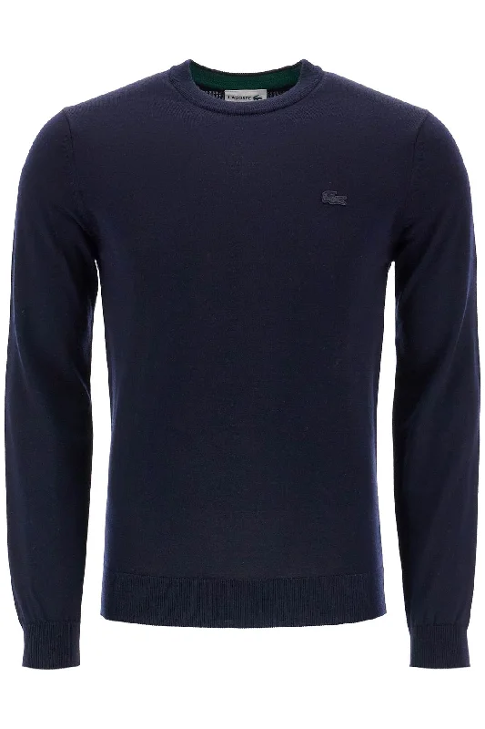 Wool Crewneck Pullover Thin Wool Pullover