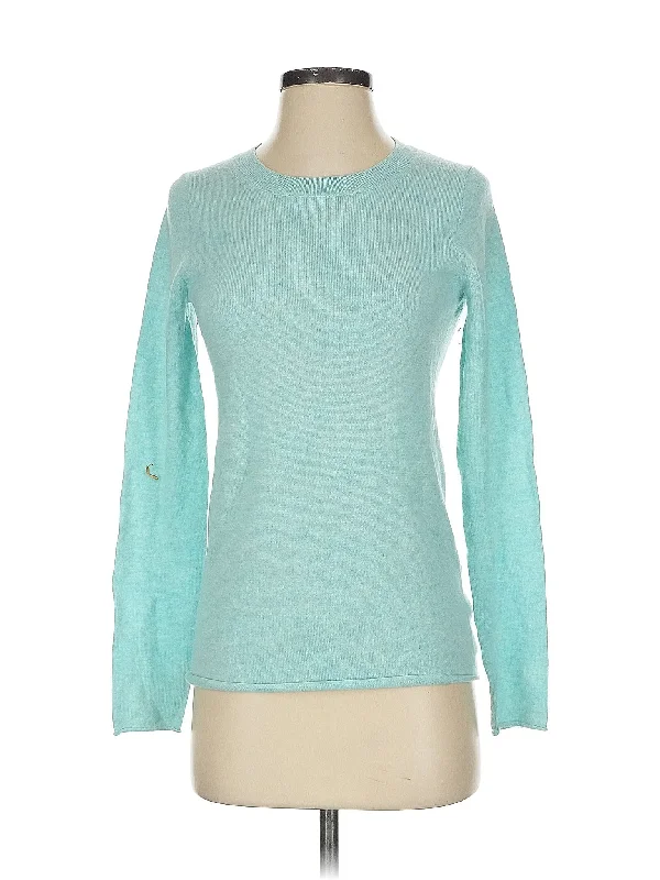 Cashmere Pullover Sweater Ruffle Neck Pullover