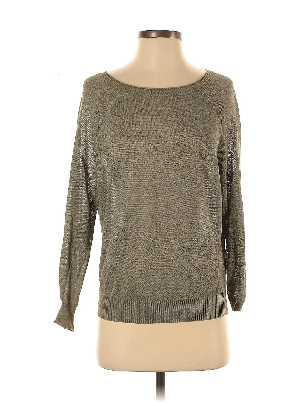 Pullover Sweater Puff Sleeve Stylish