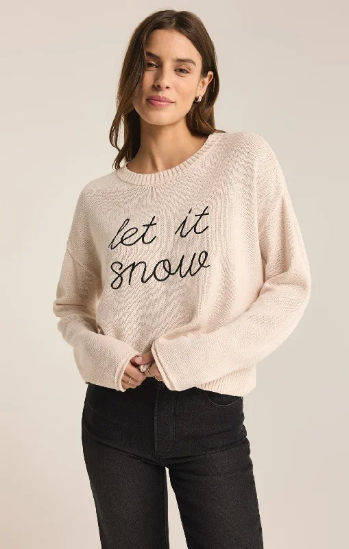 Z-Supply Sienna Sweater - WHITE Modern Contemporary Chic