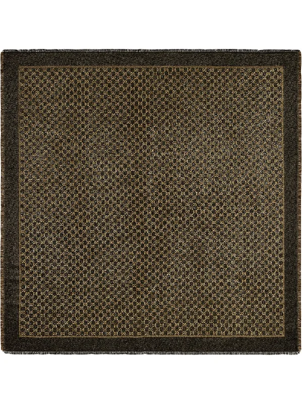 Lurex GG jacquard shawl Comfortable Summer Shawl Wrap