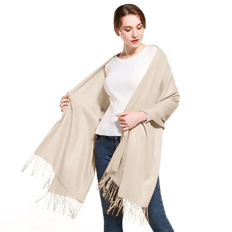 Pashmina Shawls Wraps for Women Large Soft Scarf Wrap Bride Bridesmaid Gifts Evening Comfortable Cotton Shawl Wrap