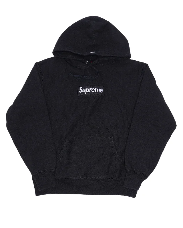 FW21 Box Logo Hoodie Hooded Sweatshirt Casual Wear Street Style