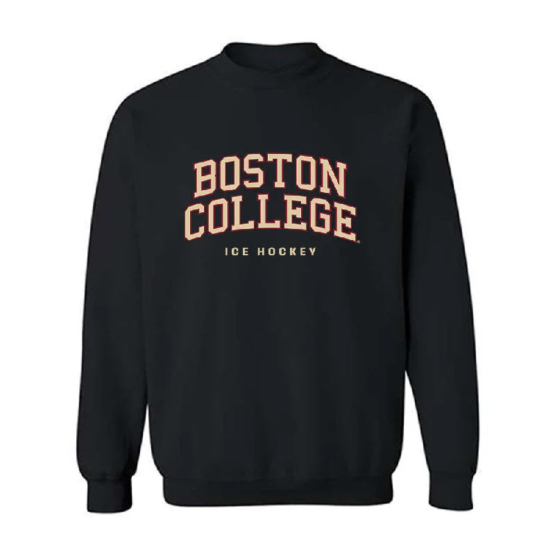 Boston College - NCAA Women's Ice Hockey : Lauren Glaser - Classic Shersey Crewneck Sweatshirt Hoodie with Magnetic Closure Innovative Modern Boston College - NCAA Women's Ice Hockey : Lauren Glaser - Classic Shersey Crewneck Sweatshirt Hoodie with Magnetic Closure Innovative Modern