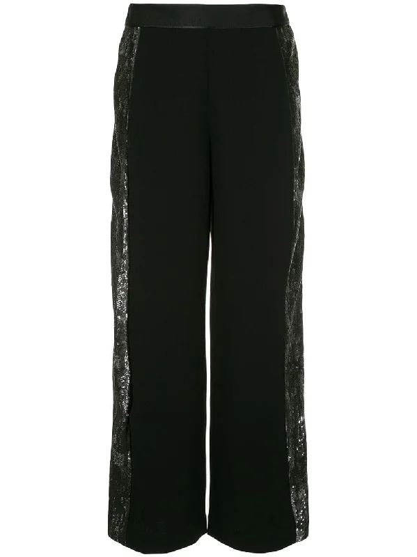 Evelyn sequin embellished trousers Trousers Spring Floral