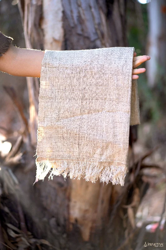 Wild Silk Shawl ๑⋙ Raw Mulberry Silk Elegant Silk Shawl Scarf