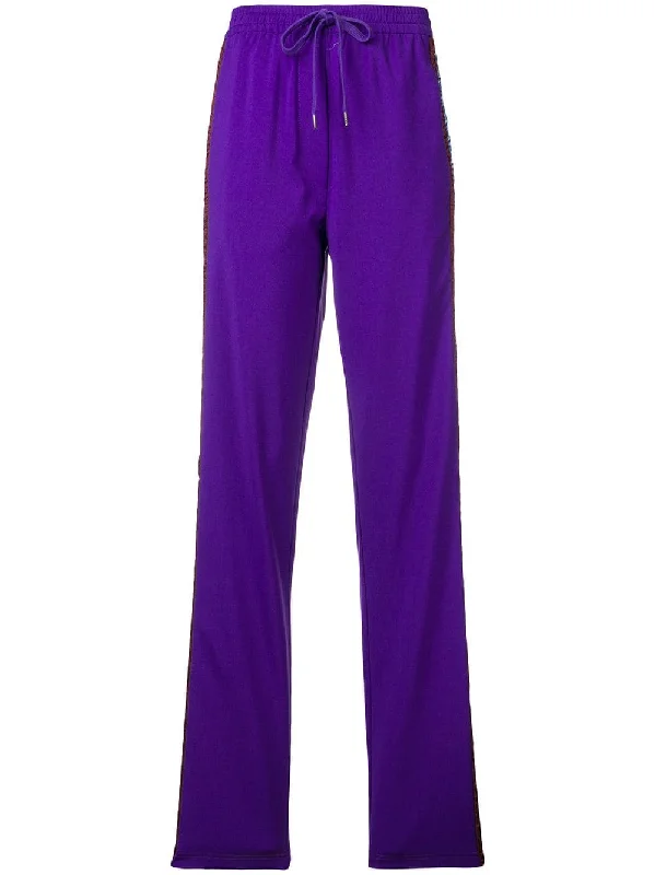 contrasting stripes trousers Trousers Ceremony Elegant