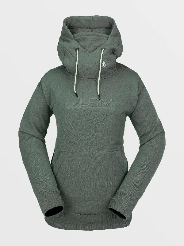 Riding Hydro Hoodie - EUCALYPTUS Hoodie Crop Top Short Trendy