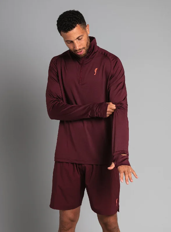 Men's Performance Half Zip Sweater Open Front Closed Front Wrap Front