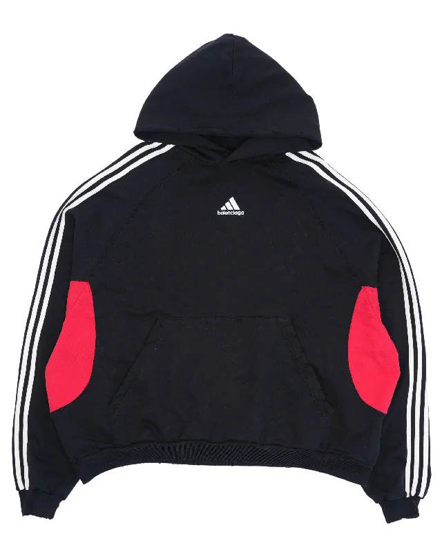 Adidas Hoodie Hoodie with Patch Decorative Personalized