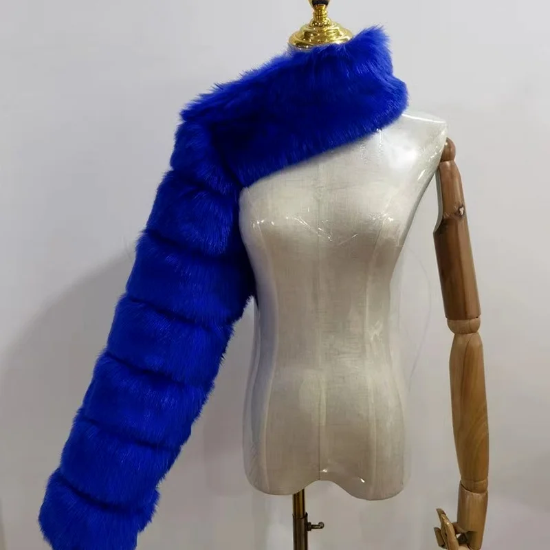 Wholesale fur shawl coat faux fur fashion women's wear（CL9616） Soft Pashmina Shawl Wrap