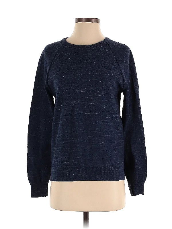 Pullover Sweater Short Puff Sleeve