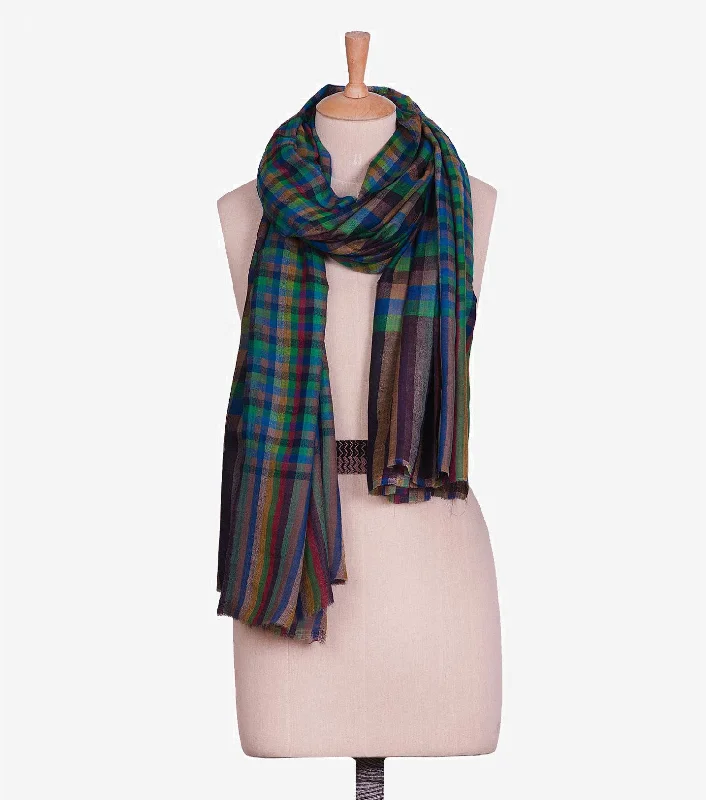 Wool Shawl Warm Knit Shawl Scarf