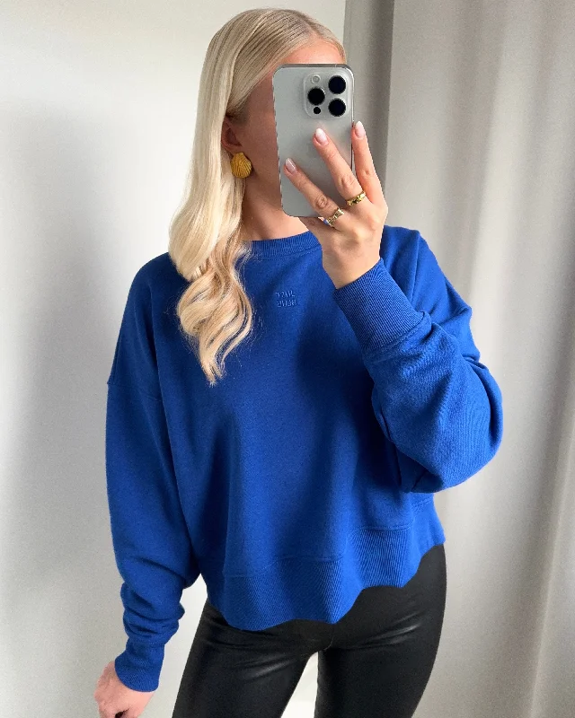 Sister’s Point sweater hike cobalt Soft Cozy Warm
