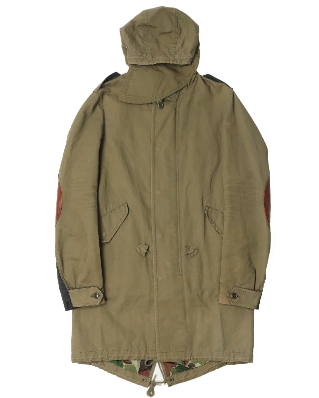 M-51 Fishtail Jacket Elasticated Jacket Padded Jacket Insulated Jacket