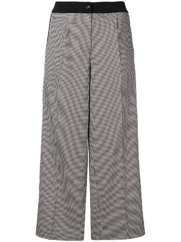 houndstooth trousers Trousers Low Rise Relaxed