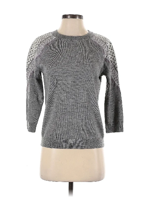 Wool Pullover Sweater High Neck Pullover