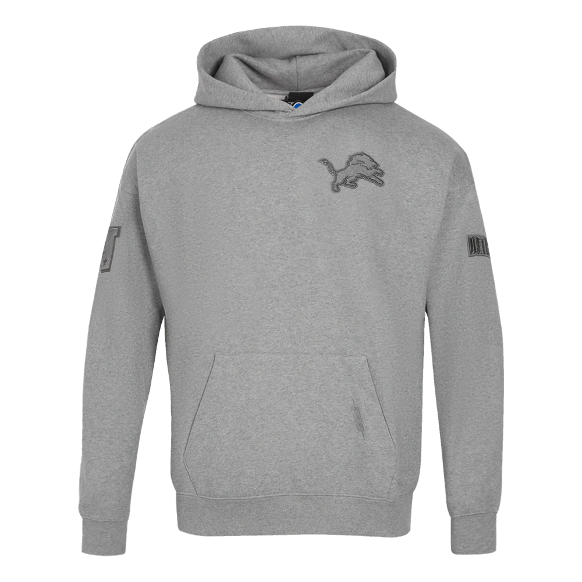 Men's Pro Standard NFL Detroit Lions Neutral Drop Shoulder PO Hoodie Hoodie with Reflective Safety Nightwear Men's Pro Standard NFL Detroit Lions Neutral Drop Shoulder PO Hoodie Hoodie with Reflective Safety Nightwear