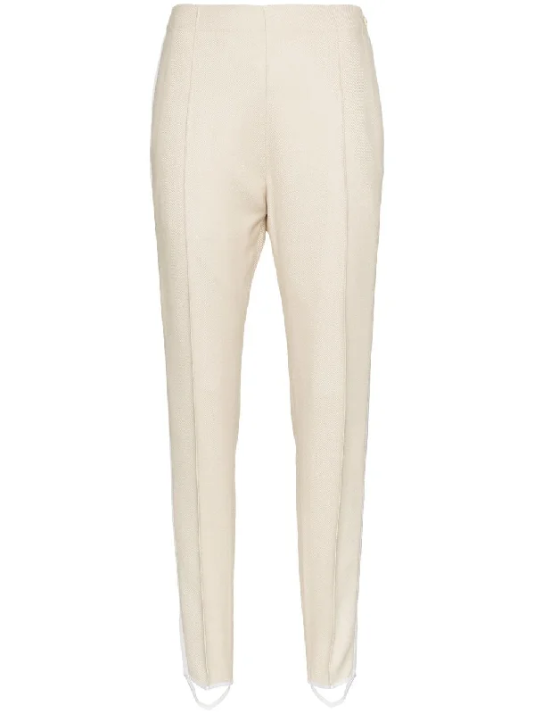 Maya slim leg trousers Trousers Tapered Slim Fit