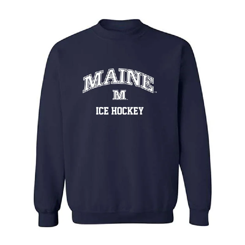 Maine - NCAA Women's Ice Hockey : Madisyn Ryan - Classic Shersey Crewneck Sweatshirt Hoodie with V-Neck Classic Versatile Maine - NCAA Women's Ice Hockey : Madisyn Ryan - Classic Shersey Crewneck Sweatshirt Hoodie with V-Neck Classic Versatile